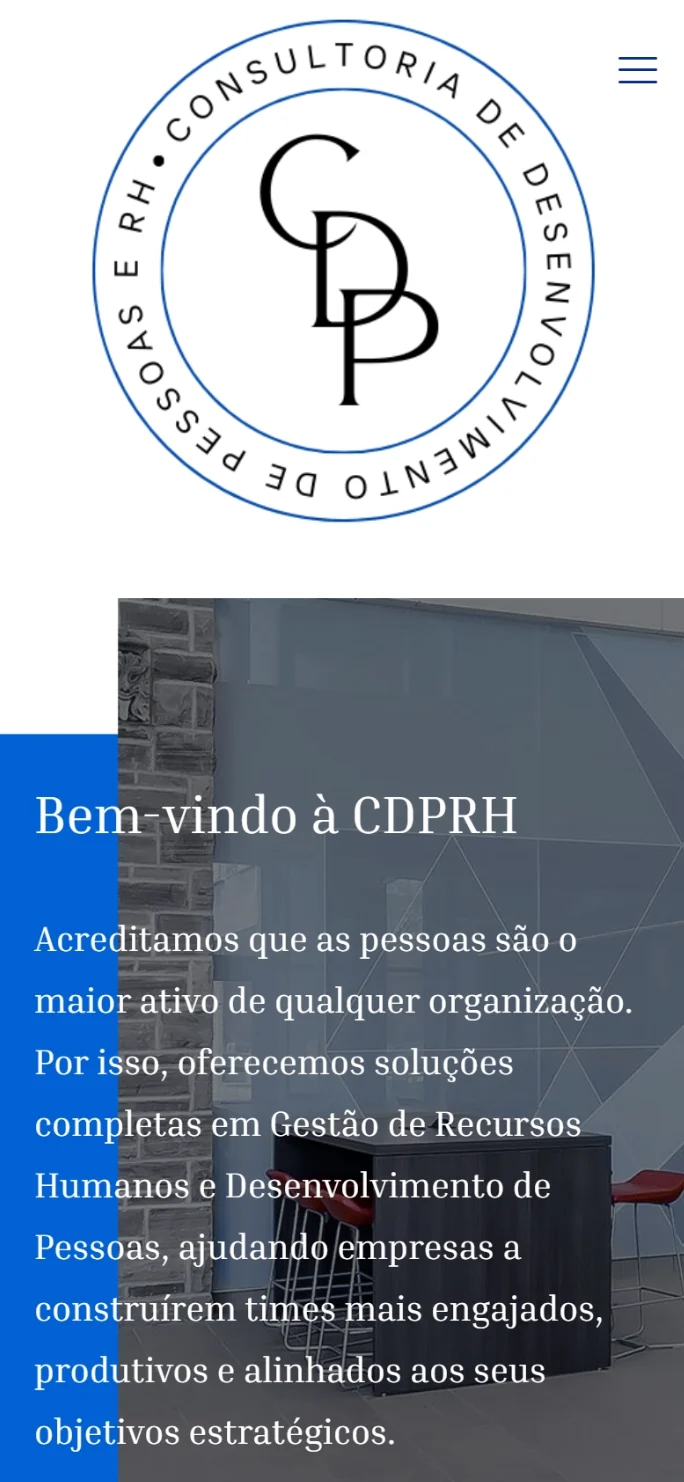 Prévia do site CDPRH Consultoria